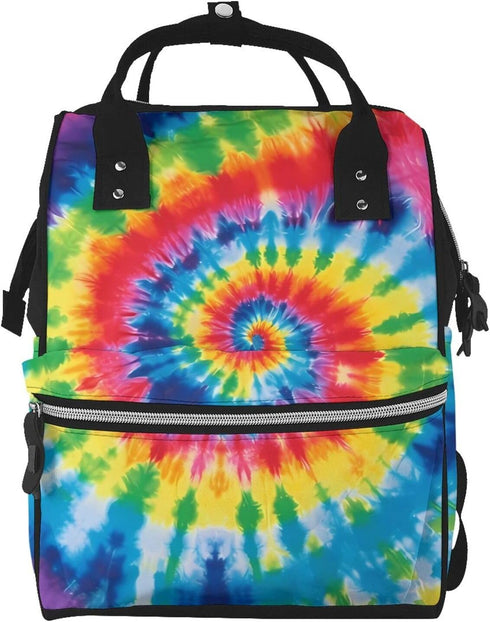 KHIRY Diaper Bag Nappy Backpack Baby Bag Cute Rooster Chickens Mummy Backpack Multifunction