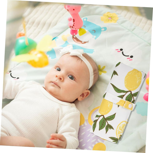 HAKIDZEL Diaper Changing Pad Portable Folding Urinal Mat Lightweight Travel Cushion for Newborns