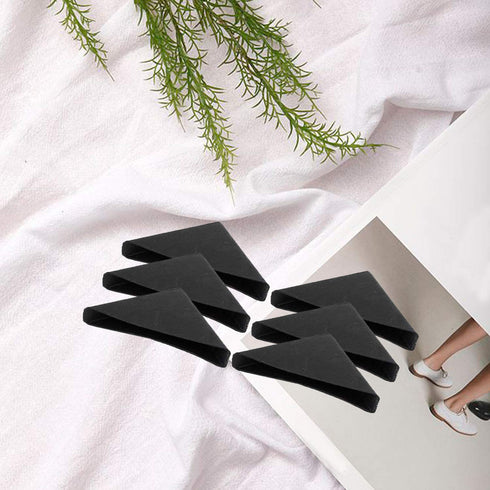 UoYu 20 Pcs Corner Protectors, Shape Triple-cornered Glass Table Corner Protector Cushion, 6mm x 50mm