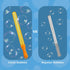 JOYIN 12 Packs 17’’ Giant Bubble Wands for Kids, Bulk with 12 PCS Concentrated Bubble Solution for Summer Party Favors