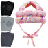 Baby Head Protector Helmet & Baby Knee Pads 3 Pairs Toddler Protector