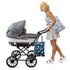 2PCS FLOCK THREE Bundle Wet Dry Bag Waterproof Tote Reusable Wet Clothes Baby Diapers Stroller Swimsuit Travel Small