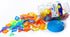140 Pcs Translucent Pattern Blocks, Educational Light Table Manipulatives for Fun Geometric Shapes