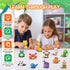 12 Air Dry Clay for Kids Air Clay Art Kits Box Animals Theme Air Dry Modeling Clay Kit w/Sculpting Tools& Step-by-Step
