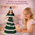 Lady Cat 11.5-Inch Dress,3 Light-Up Decorative Doll with LED Lighting Modes (Slow Flash, Fast Flash, Steady On),Display