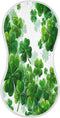 YETTASBIN St. Patrick's Day Clover Muslin Baby Burp Cloth, Super Soft Absorbent Cotton