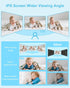 Blemil 6" 35-Hrs 2-Way 1000ft Upgrade Video Baby Monitor with Camera and Audio Large Screen, Battery, No WiFi Baby