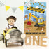 32 Hooqict Pin The Bucket on The Excavator Construction Party Games for Kids Birthday Pin the Games Construction Party