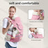Tiger&Kitty Carrier,6-in-1 Backpack Baby Sling Ergonomic Front Newborn to Toddler Wrap,Lightweight Adjustable Baby Seat