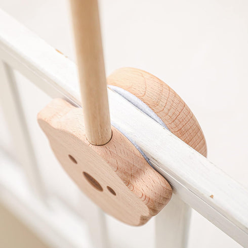 28-33inch Baby Crib Mobile Arm,HBM Wooden Mobile Arm for Crib Mobile Hanger for Crib Baby Girl Nursery Decor