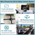 DoHonest 7-Inch: Setup 360 1080P -V9 Baby Car Camera USB Plug and Play Easy Degree Rotating Backseat Camera Two Kids HD