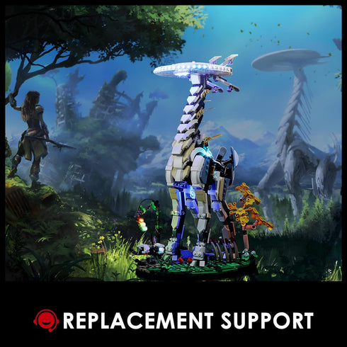 BRIKSMAX LED Lighting Kit Compatible with LEGO-76989 Horizon Forbidden West: Tallneck - Building Blocks Model, Not