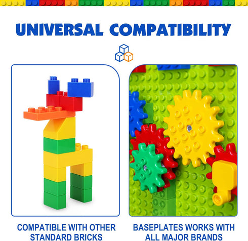 aotipol Building Blocks for Kids, 101-piece Large Classic Building Bricks Set, Basic STEM Toys Gift for All Ages