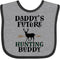 inktastic Daddy Future Hunting Buddy Baby Bib