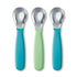NUK Kiddy Cutlery Spoons, Pack of 3, Durable Stainless Steel, BPA and Latex-Free, for 18+ Months