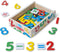 Melissa & Doug 37 Wooden Number Magnets in Box