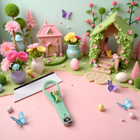 Htppzjr 1Pc Nail Clippers Cute Mini Cartoon Nail Clippers Household Portable Nail Scissors Manicure Tools for Kids