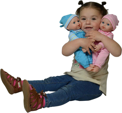Realistic Twin Baby Dolls - Soft Caucasian Twins for Imaginative Play