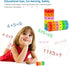 Montessori Learning Toys Math Game for Preschool, Educational Counting with Colorful Blocks