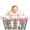 Binxy Baby 2-in-1 Cushy High Chair Cover and Shopping Cart Cover for