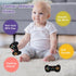 Silicone Teethers for Babies 0-6 Months - Teething Toys for 6-12 Months, Remote Control Toy, Sensory Chew Toys