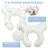 DEEZOMO Baby Neck Pillows - Upgraded Toddler Travel Cushion for Toddler Head and Neck, Infant Neck Pillow for Car Plane
