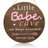 Little Babe Cave Door Sign Wood Baby Girl Nursery Decor Little Girl