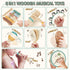1-3, 1 Set 2-4, Baby Musical Instruments for Toddlers Montessori Wooden Toys for Year Old, Xylophone Maracas Percussion