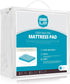COZEE L' Super Special White Event: Assure Sleep, Hypoic Waterproof Fitted Crib & Toddler Protective Mattress Pad