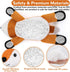 22 Inch 4.5 gnomantic Fox Weighted Stuffed Animals - Pounds Weighted Plushies Fox - Big Plush Stuffed Animals Pillow