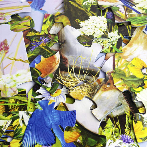 Springbok Puzzle to Remember - Alzheimer & Dementia Activity - 36 Piece Jigsaw Puzzle Butterfly Blossom