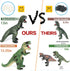 Jumbo Dinosaur Toys 6 Piece Set for Kids and Toddlers, Large Soft Dinosaur Toys for Ages 3-5, Perfect Birthday Gifts