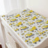Construction Truck Excavator Tractor Trees Changing Pad Cover, Cute Fitted Baby Change Table Sheets for Boys Girls,