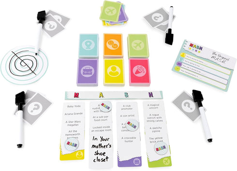 Spin Master Games MASH Fortune Telling Adult Party Game for Ages 17 and Up