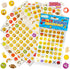 ArtCreativity Emoticon Sticker Set for Kids, 3000+ Stickers, 12 Packs with 72 Sheets, Classroom Rewards