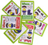 Rechardy Question Words Flashcards, English Sentences Grammar Learning Pocket Cards for Kindergarten