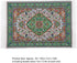Miniature Turkey Rug - 1:12 Miniature Carpet for Dollhouse Decoration