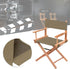 Cyrank Director Chair Replacement Canvas, Seat Cover Replacement Foldable Director Chair Seat and Back Oxford Cloth