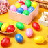 100 Pieces Egg Shakers Musical Instruments, Plastic Easter Egg Shaker for Kids Toys, 5 Colors