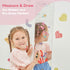 MYRO - Mirrored Height Chart for Children Shatterproof Acrylic Growth Chart for Nursery, Bedroom, School Locker