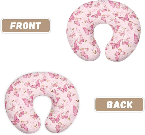 Tnasranmo Newborn Pillow Covers, Nursing Pillow Cover for Boppy Lounger Cover, Breast Feeding Pillows Case for Baby