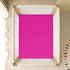 Ruby Baby Sheet for Baby Girl Boy, Fitted Crib Mattress Cover for Standard Crib and Toddler Mattress, Lightweight Crib