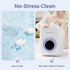 4 Pack, 10oz MOMFANN Breastmilk Storage Bottle Milk Storage Bottle Wide-Neck Fit for Most Nipples, Leak-Proof