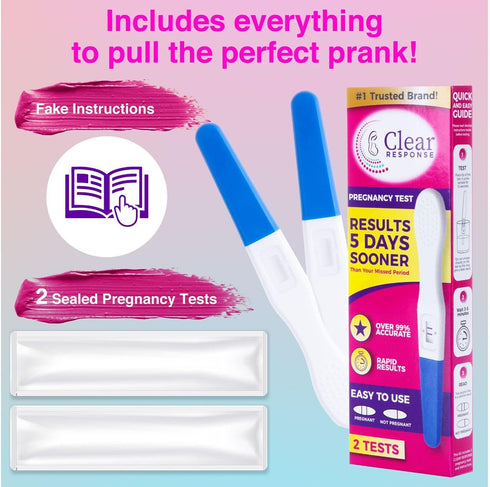 Prank Pregnancy Test - Clear Response Edition