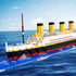 Titanic Model Micro Building Blocks Set, 1860 PCS Mini Building Blocks, Gifts for Adults