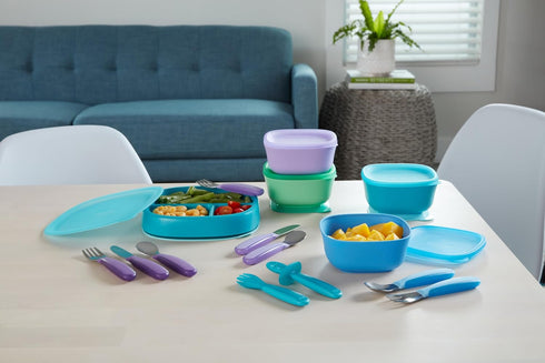 NUK Kiddy Cutlery Spoons, Pack of 3, Durable Stainless Steel, BPA and Latex-Free, for 18+ Months
