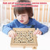 Wooden Labyrinth Game - Marble Ball Tilt Maze Board Game, Table Balance Game and Toy for Kids and Adults