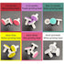 Qsvbeeqj 6PCS Trimming Trimmer Professional Electric Nails File Replacement Grinding Head Mix Color Tips for Quick