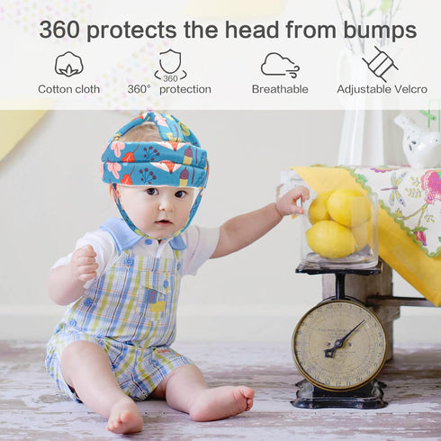Baby Fall Protector, Baby Safety Helmet for Crawling and Walking, Baby Head Guard for Boys and Girls (Fit for 6 to 20 Months) by GAGAGIGO