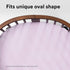V3, V3 100% Stokke Sleepi Mini Fitted Sheet Lavender - Compatible with Sleepi Mini Mattress - Washable - Fine Cotton